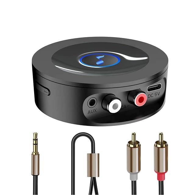 Récepteur hi-fi Bluetooth 5.2 BLACKHORSE avec sorties RCA