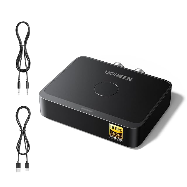 Récepteur Bluetooth 6.0 UGREEN avec LDAC et sorties RCA