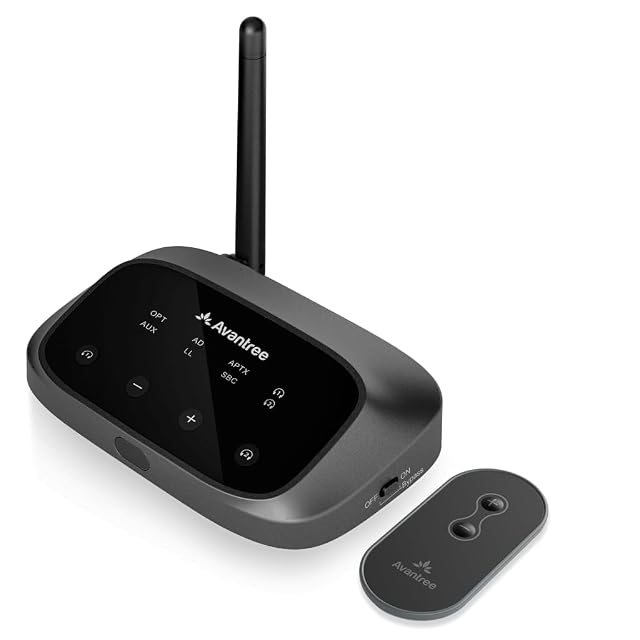 Émetteur Bluetooth TV Avantree Oasis Plus 2 avec télécommande