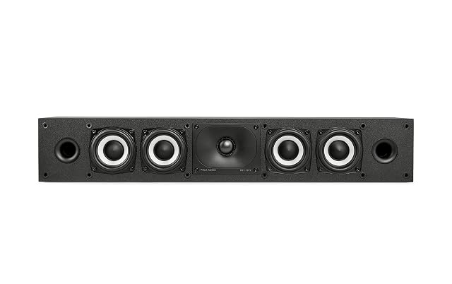 Enceinte centrale Polk Audio Monitor XT35 en noir