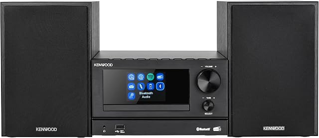 Micro-chaîne hi-fi Kenwood M-7000S en noir