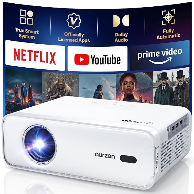 Vidéoprojecteur connecté Aurzen EAZZE D1 1080p