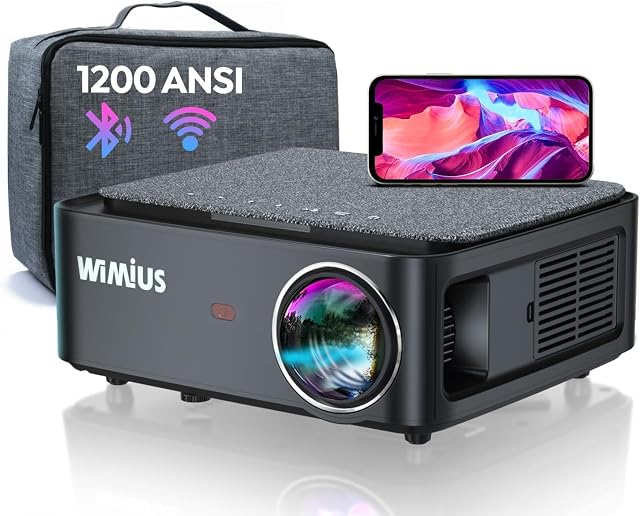 Vidéoprojecteur Full HD WiMiUS K1 avec Wi-Fi et Bluetooth