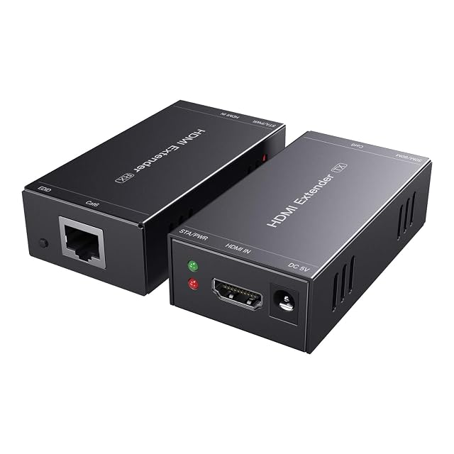Paire émetteur-récepteur du prolongateur HDMI PWAYTEK HT202P