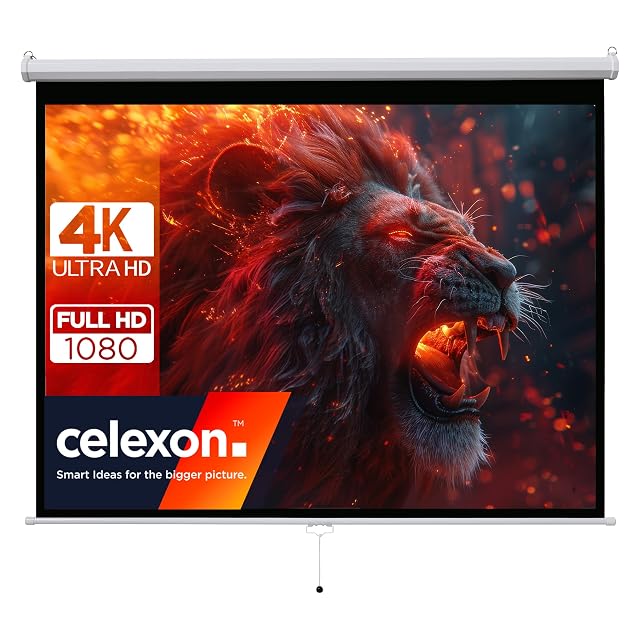 Écran de projection déroulant celexon Basic