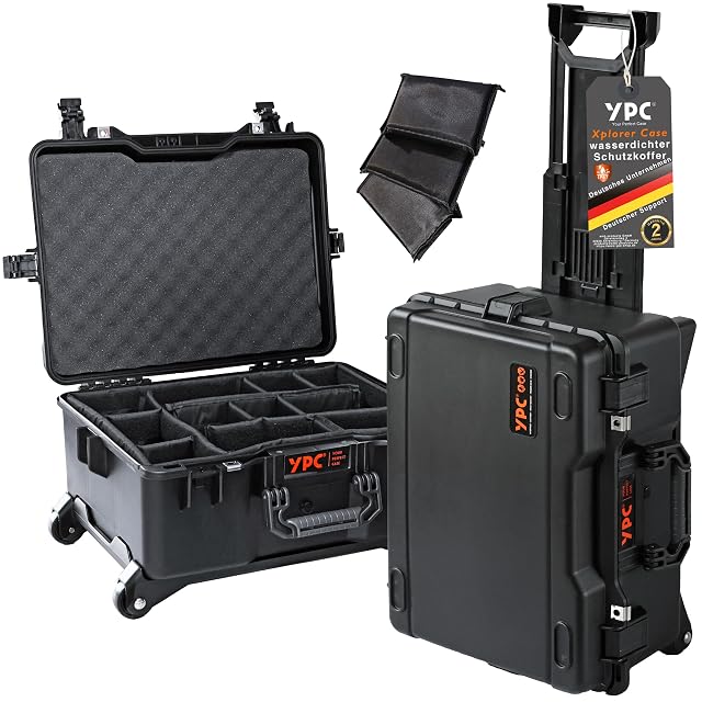 Valise trolley rigide étanche YPC Xplorer Case XXL