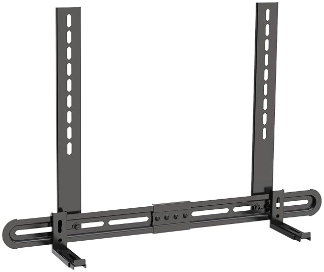 Support universel pour barre de son auvisio avec berceau antiglisse