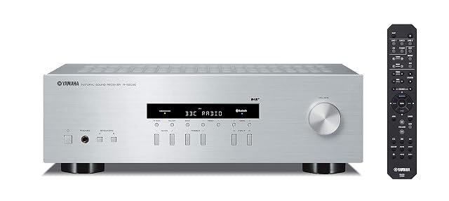 Ampli-tuner stéréo Yamaha R-S202D en argent