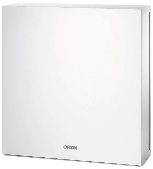 Caisson de basses actif Canton ASF 75 SC en blanc