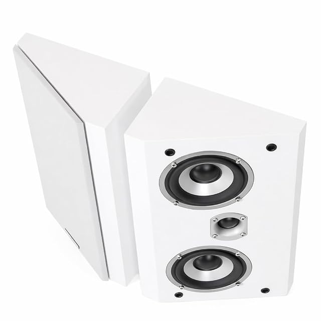 Enceintes surround Dynavoice Magic FX-4 en blanc